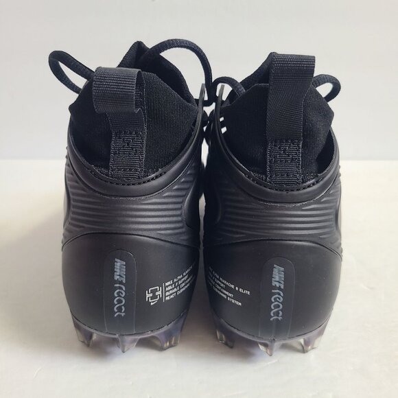 NEW Nike Alpha Huarache 8 Elite LAX Lacrosse Cleats CW4447-001 Size 9.5 Black main image 3